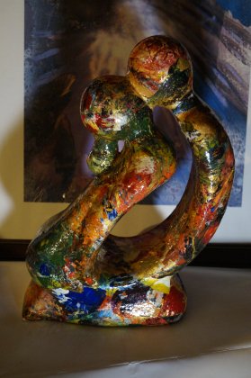 Skulptur Die Liebenden von Gerald Postlmayr